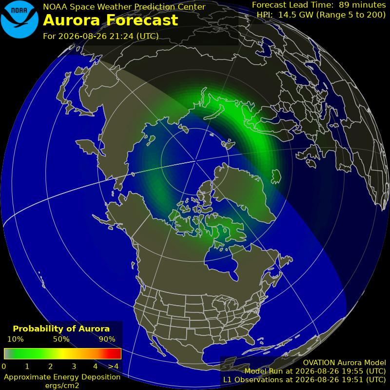 NOAA Aurora Forecast